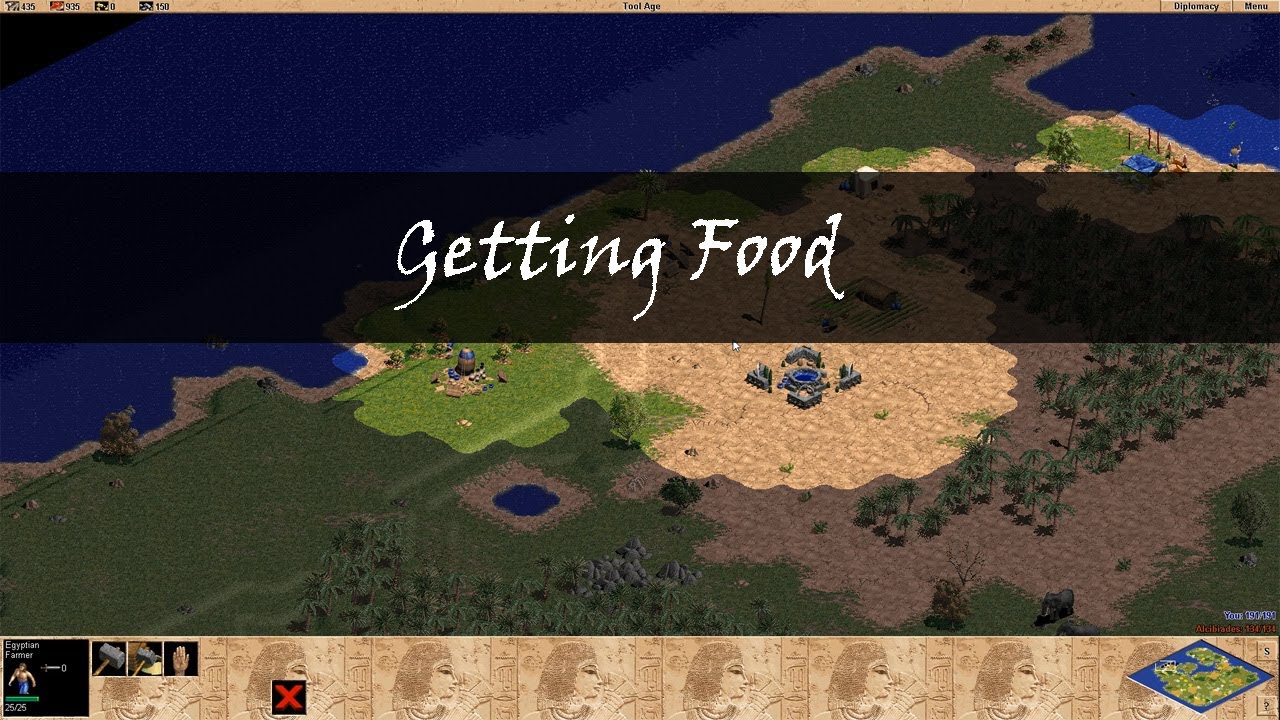 Age of Empires Tutorial Getting Food YouTube