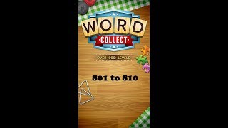 Word Collect Level 801 802 803 804 805 806 807 808 809 810