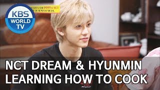 NCT DREAM and Han Hyunmin learning how to cook Korean food [Boss in the Mirror/ENG/2019.09.22]