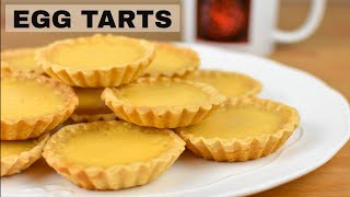 Today's episode is about how to make homemade egg tarts. these tarts
have buttery, crisp and crumbly tart shell, silky smooth custard
inside. if you are new ...