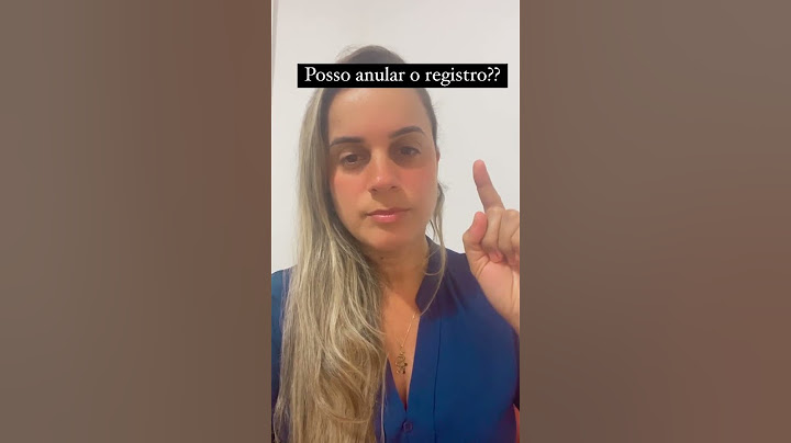É possível anular o registro de uma criança?