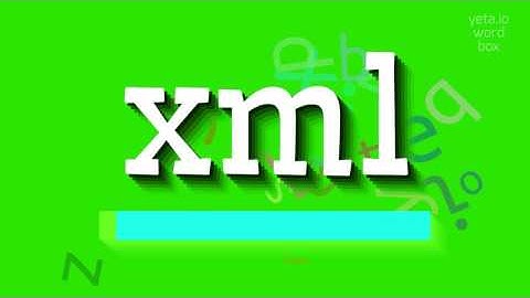How to say "xml"! (High Quality Voices)