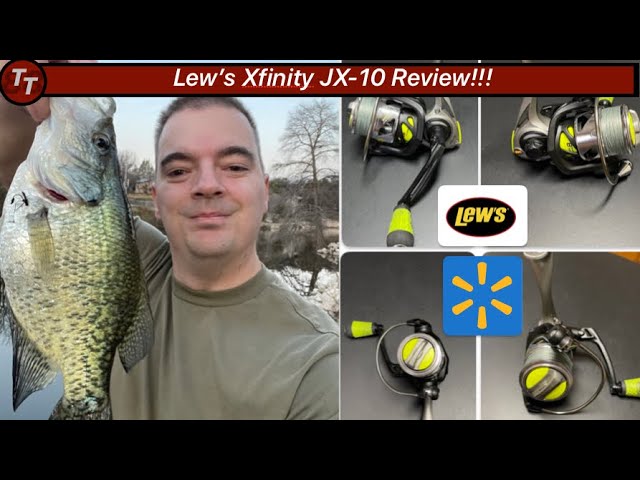 Lew's Xfinity XJ-10 Spinning Combo Review!!! (Walmart! Xclusive!) 