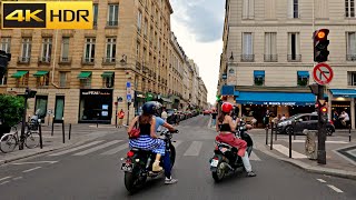 Driving on The Busy Parisian Streets | Chaotic Paris Drive | Summer 2023 [4K HDR]