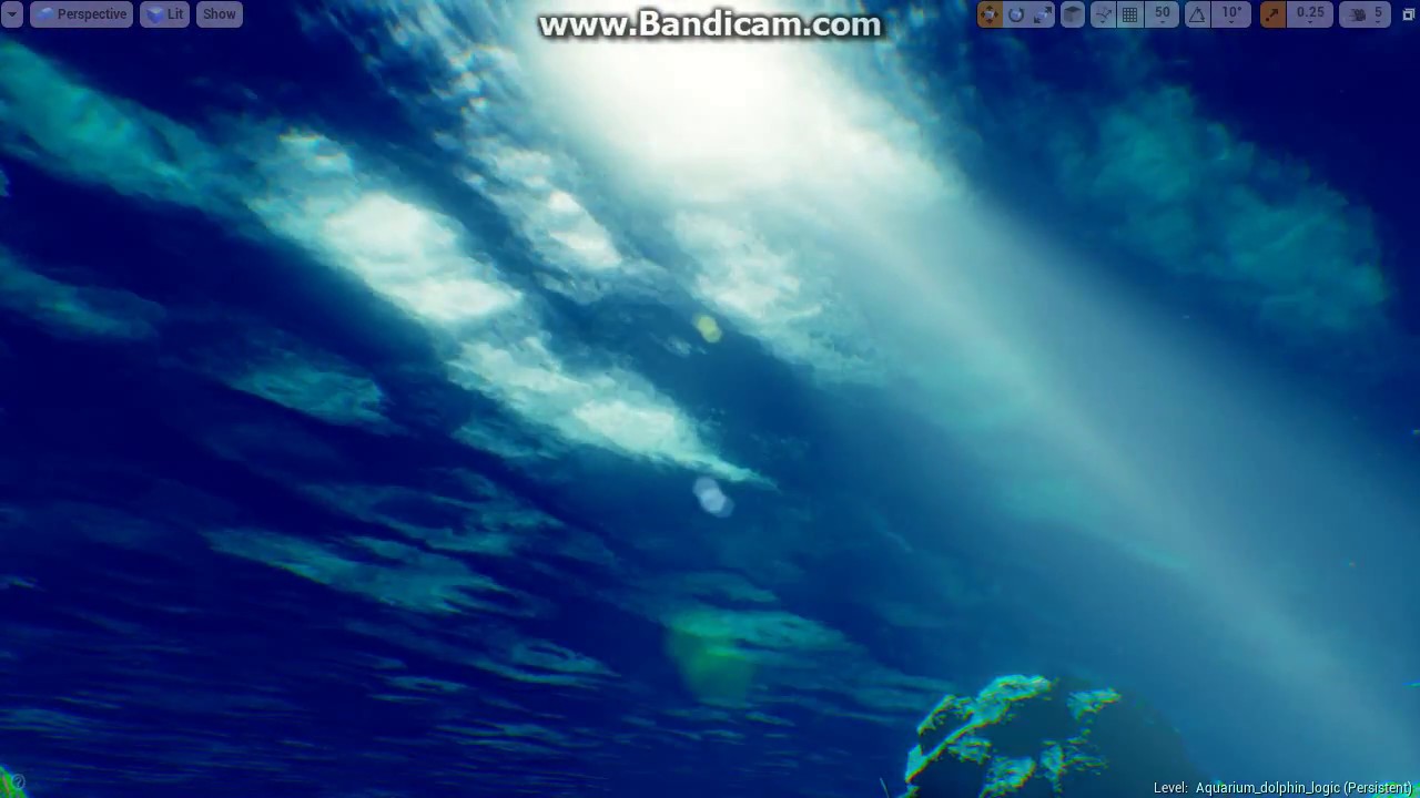 Underwater Lightshafts/GodRays