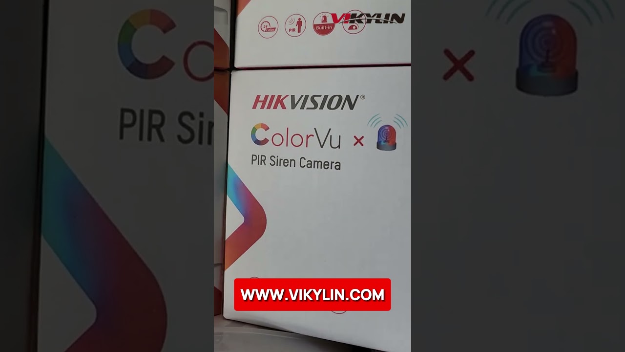 Cooperation of Hikvision PIR Siren Camera and DVR - VIKYLIN Technology