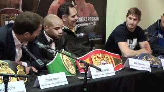KELL BROOK v CARSON JONES FULL PRESS CONFERENCE FOR iFILM LONDON (UNCUT) Wealth