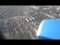 Снижение и посадка самолета Боинг 737-800 в аэропорту Волгограда. Авиакомпания Победа