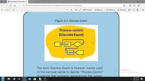 Video 13 Discrete Event Modeling Part 2