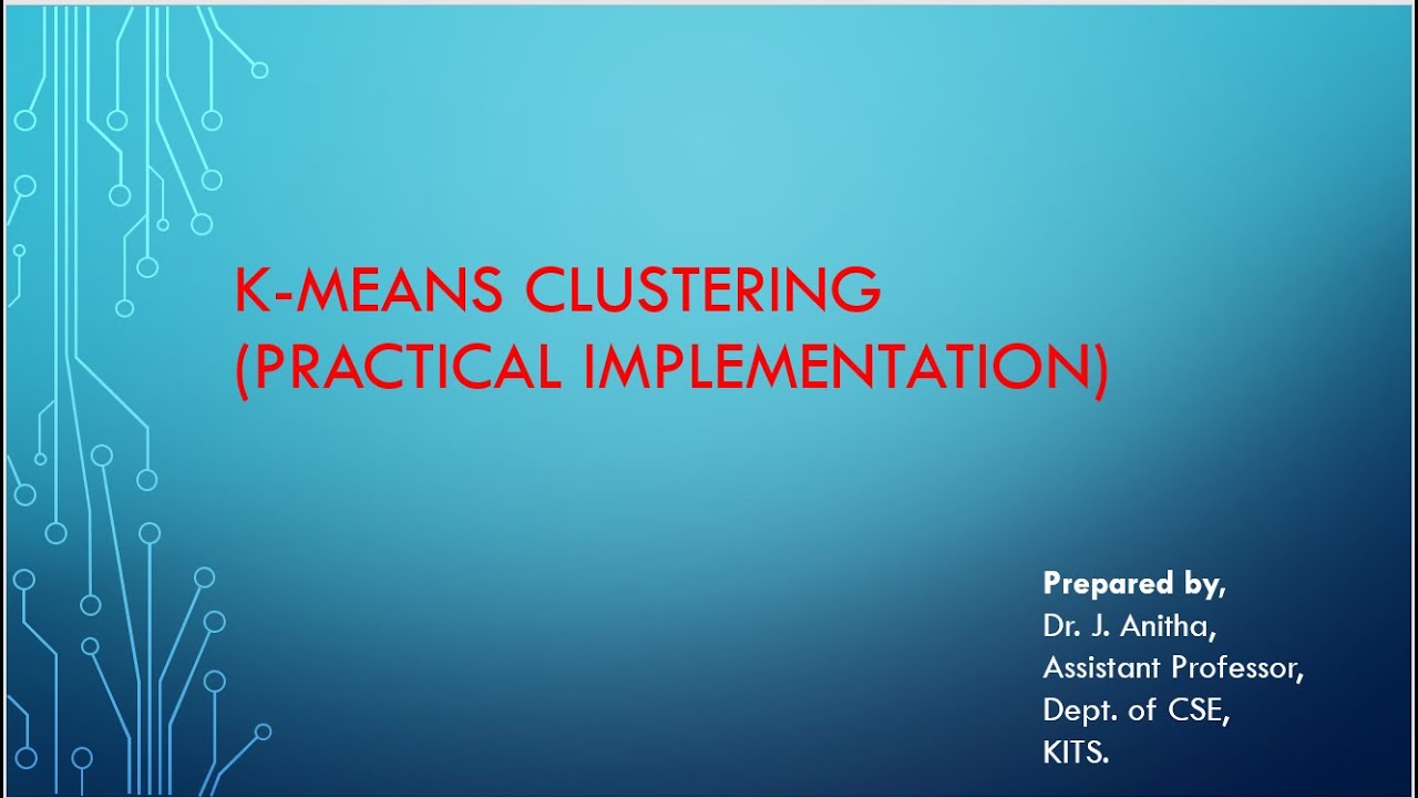 Kmeans Clustering YouTube