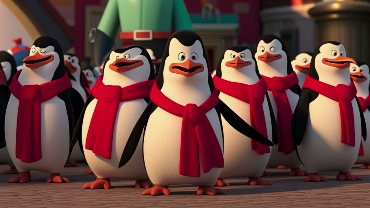 Penguin Fishy Parade 2 🐧🐟 | Fun Marching Kids Song & Nursery Rhyme