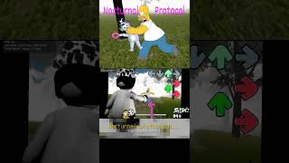 Nocturnal protocol but homer sings it