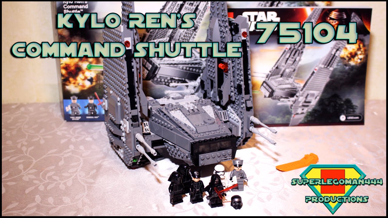 Lego Star Wars 75104 Kylo Ren's Command Shuttle Review
