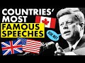 What's your country's most famous speech?