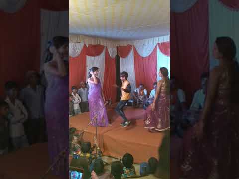 Small boy with girls dance