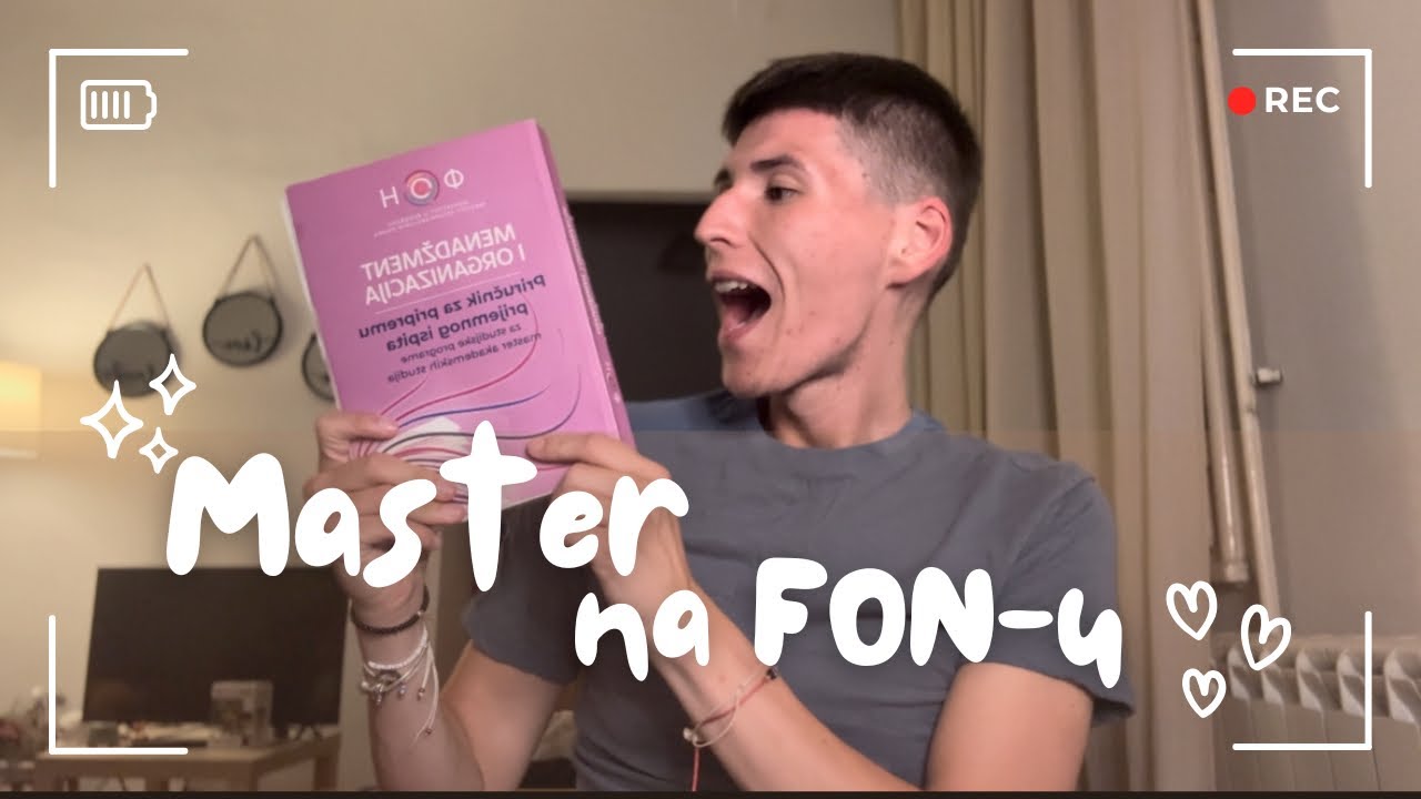 MASTER na FON-u – sve što treba da znaš o prijemnom! 🚀