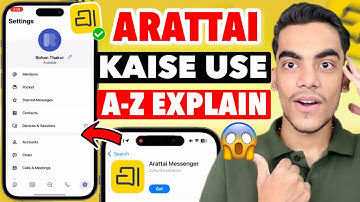 Arattai App Kaise Use Kare | Arattai App Me Chat Kaise Kare | How To Use Arattai Messenger App 