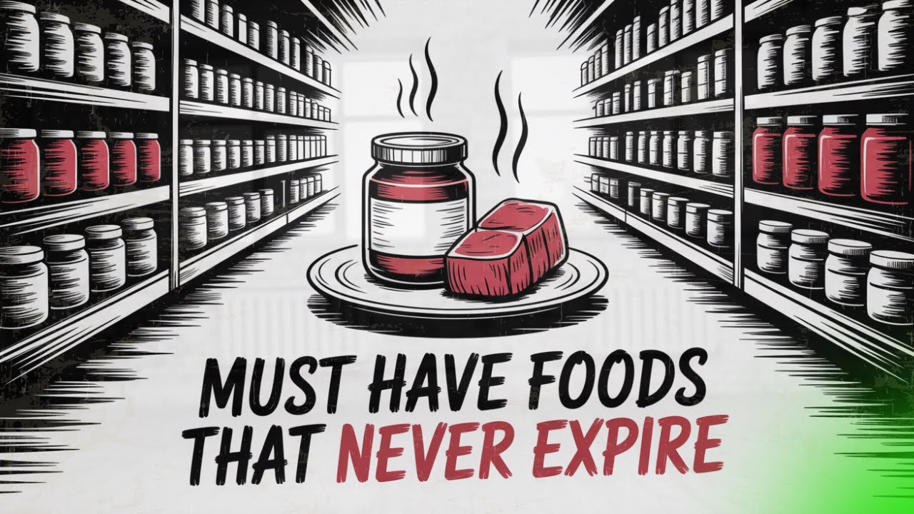 Продукты из кладовой на случай Апокалипсиса, которые никогда не испортятся — каждый, кто готовитс...