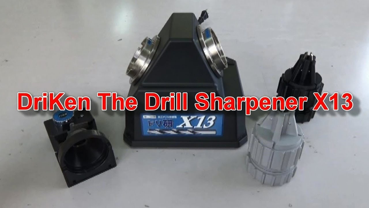 DriKen X13 the Drill Sharpener - YouTube