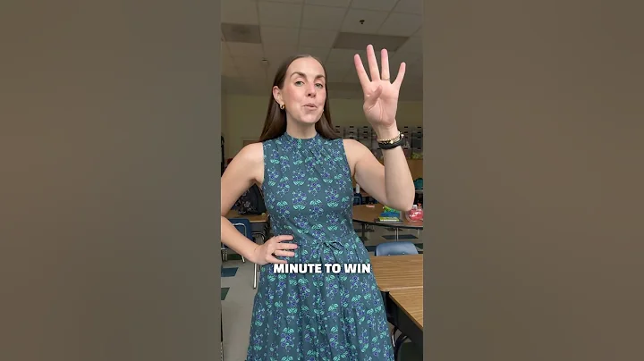 Minute to Win It Games! My fifth grade students had so much fun playing these!