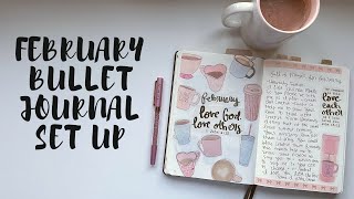 February Bullet Journal Set Up | Creative Faith & Co.