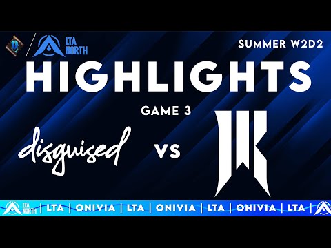 DSG vs SR Highlights Game 3 — LTA North 2025 — Disguised vs Shopify Rebellion by Onivia