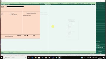 17) How to use the alternate unit for a stock item in / How to change alternate unit in entry-level