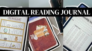 2023 Digital Reading Journal | Setup with me!