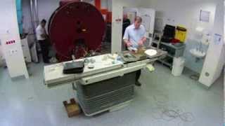 Elekta Linear accelerator LA2 De-installation., Brisbane.