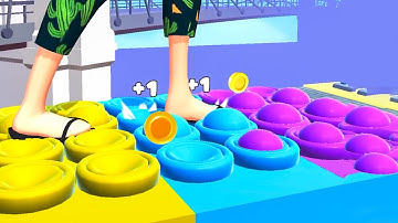 Tippy Toe 3D 👣🐾All Levels Gameplay Walkthrough (Android, iOS) LATEST UPDATE !!
