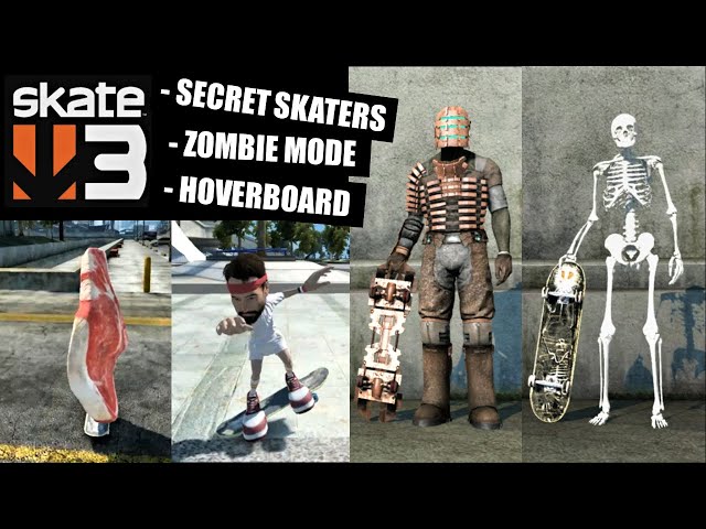 Skate 3: Cheats and Secret Skaters! (PS3 Gameplay) 