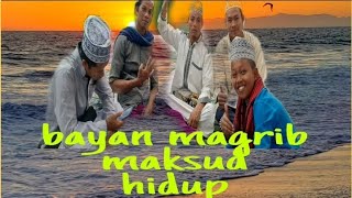 bayan magrib jamaah tablig maksud hidup yang menggugah hati