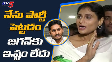 YS Sharmila Sensational Comments on YS Jagan | TV5 News