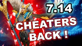 Dota 2 NEW 7.14 update - CHEATERS ARE BACK!