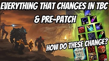 Wow Classic TBC Prepatch: Essential Changes in Consumables, PVP System, Riding & More You Can