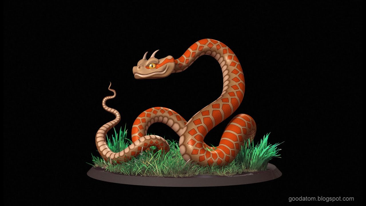 zbrush snake