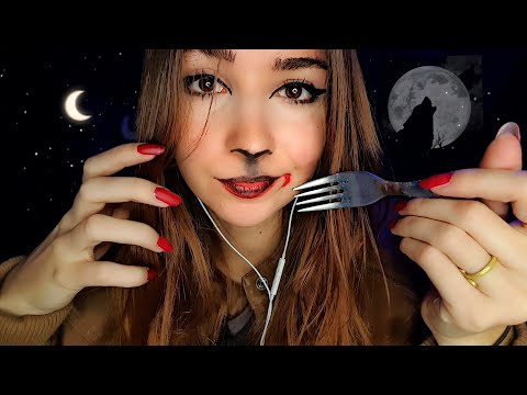 ASMR 🐺 Un loup-garou te mange 🎃 Roleplay Halloween