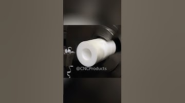 Manufacturing of hydraulic bushing on a lathe #lathe #process #cnc