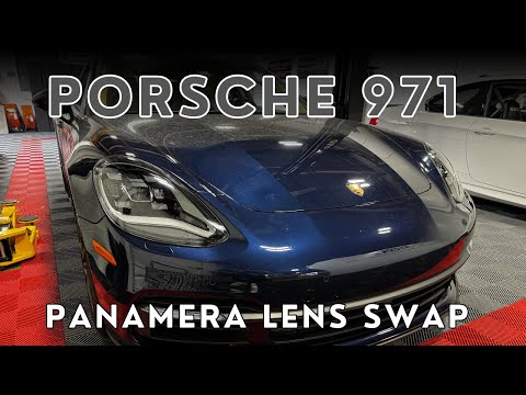 Porsche Panamera 971 17-23 Headlight Lens Replacement Service Overview