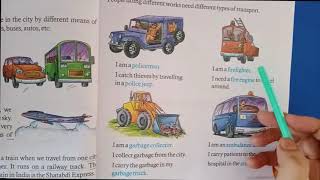 Class-1st, EVS Ch. 7, Let us travel around (Part-2). By:- Kesar Ji
