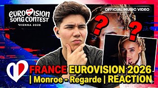 France Eurovision 2026 🇫🇷 Monroe – Regarde - REACTION- But Can She Deliver LIVE? #eurovision2026 