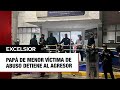 Papá de menor víctima de abuso sexual detiene al agresor y lo lleva a la policía