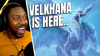 Velkhana First Attempt... New Elder Dragon Reaction | Monster Hunter Rise Sunbreak