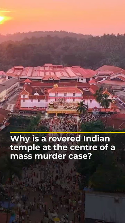 Why is India’s Dharmasthala temple at the centre of a mass murder case? | AJ #shorts