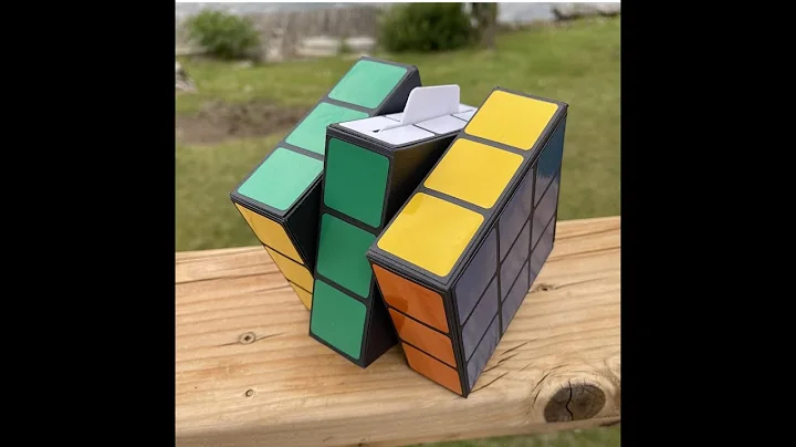 Colourful Cube Gift Box with Slider