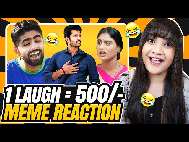 MEME REACTION 😂 1 LAUGH = I PAY 500 🥲 #roadto1million class=