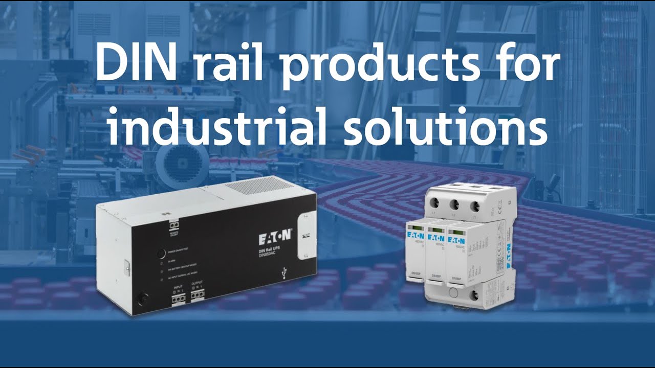 DIN rail-mounted industrial power-supply fundamentals