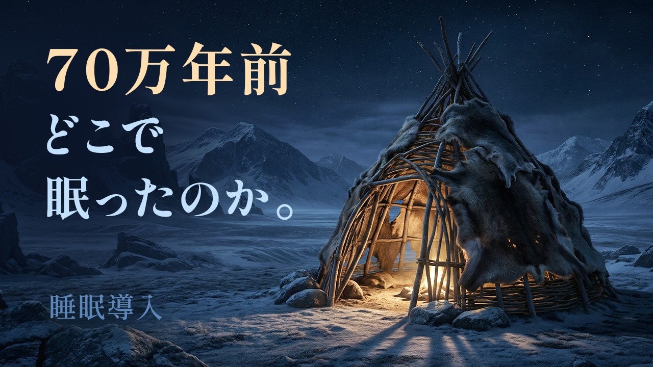 人類はいつ、初めて「家」を建てたのか。狩人であり建築家だったホモ・ハイデルベルゲンシス | 睡眠導入ドキュメンタリー