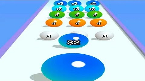 Ball Run 2048! all levels walkthrough Android iOS New Video