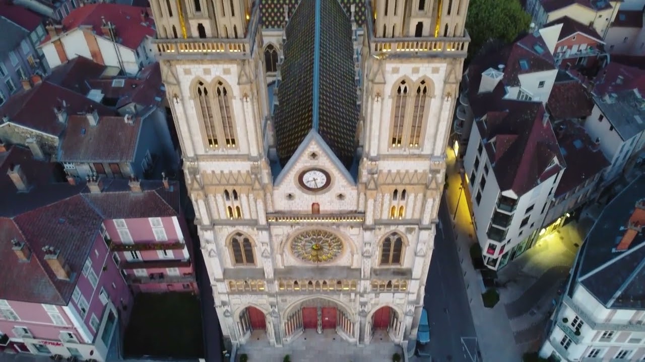 Église Saint Bruno | Voiron Isère | Vidéo drone